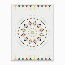 North Africa Tribal Heritage 1 Canvas Print