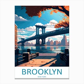 Brooklyn New York Travel 1 Canvas Print