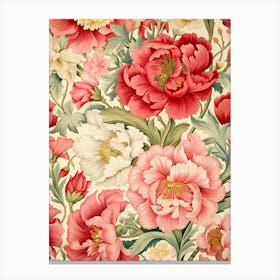 Floral Wallpaper 126 Canvas Print