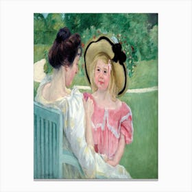 In The Garden (1903–1904), Mary Cassatt Canvas Print