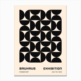 Bauhaus Exhibition 1 Canvas Print