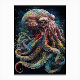 Octopus 5 Canvas Print