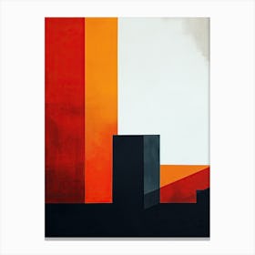 'Sunrise', Abstract Minimalism Canvas Print