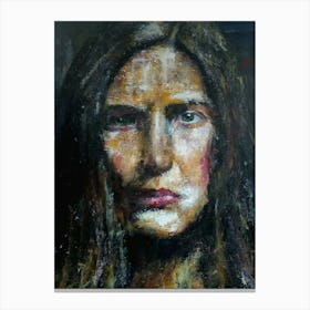 Portrait Of A Woman 3 Canvas Print