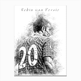 Robin Van Persie Canvas Print