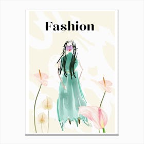 Fashion Illustration Canvas Print