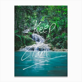 Keep Calm Canvas Print