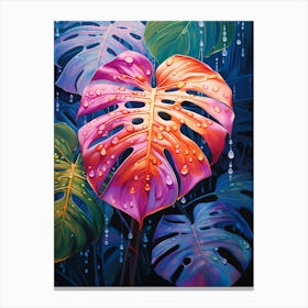 Tropical Leaves 2 Canvas Print