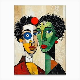 Two Women 2 Canvas Print