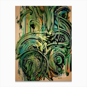 Abstract Painting 5 Canvas Print