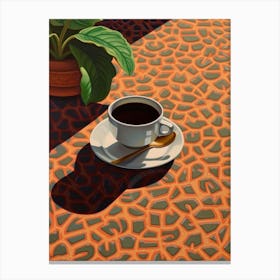 Black Coffee 2 Canvas Print