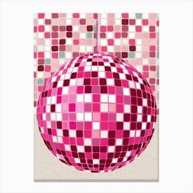 Disco Ball Vector 4 Canvas Print