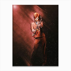 Superstars David Bowie 2 Canvas Print