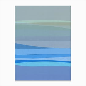 Blue Abstract I Canvas Print