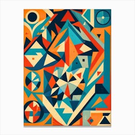 Geometric Shapes Canvas Print