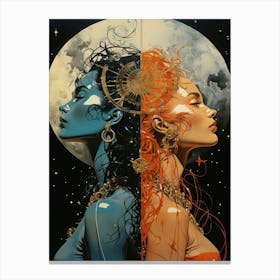 Venus And Venus Canvas Print