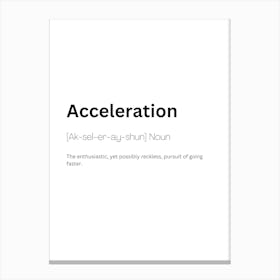 Acceleration Definition Meaning Toile