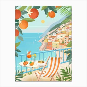 Summer in Italy Canvas Print