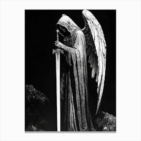 Angel Of Death 1 Canvas Print