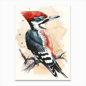 Woodpecker Canvas Print