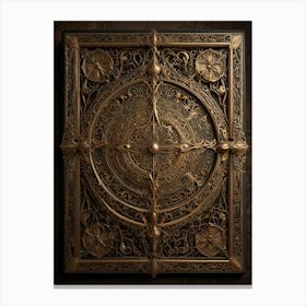 Clock Canvas Print