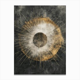 Golden Sun 5 Canvas Print