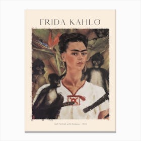 Frida Kahlo 3 Canvas Print