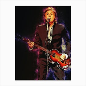 Spirit Of Paul Mccartney Pictured At Outside Lands In 2013 Is Back In San Francisco Canvas Print