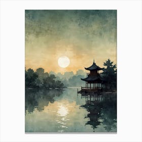 Chinese Pagoda 26 Canvas Print