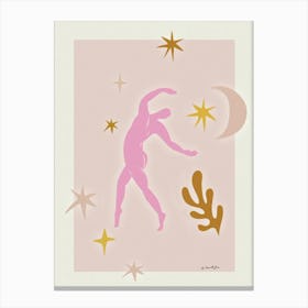 DANCER PINK Canvas Print