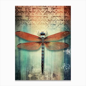 Dragonfly Urban 4 Canvas Print