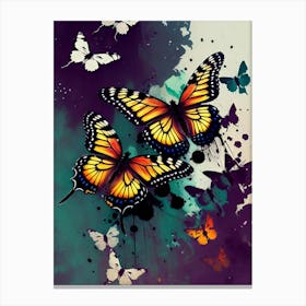 Butterfly Painting 198 Canvas Print