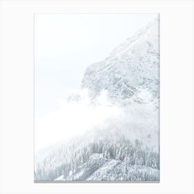 White Mountain I in Canvas Print