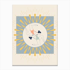 Sun Energy Canvas Print