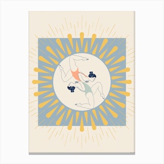 Sun Energy Canvas Print