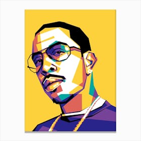 Ludacris WPAP Canvas Print