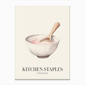 Kitchen Staples Mixing Bowl 2 Canvas Print
