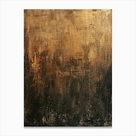 Abstract Oil On Canvas Canvas Print