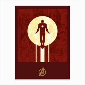 Ironman Film Poster Canvas Print