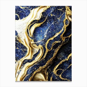 Gold Marble 1 Canvas Print