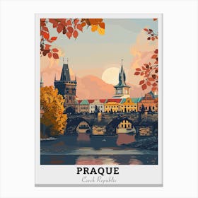 Prague City Travel Canvas Print