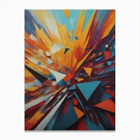 Abstract Painting Canvas Print