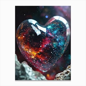 Heart Of Space Canvas Print