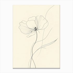 Poppy Canvas Print