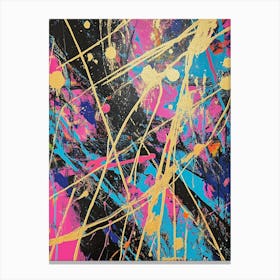 Splatter Painting 11 Canvas Print