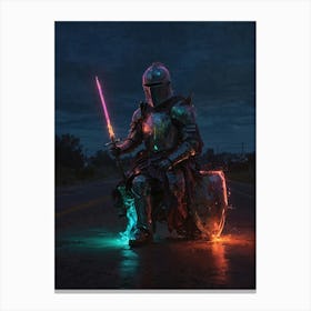 Star Wars The Mandalorian Canvas Print