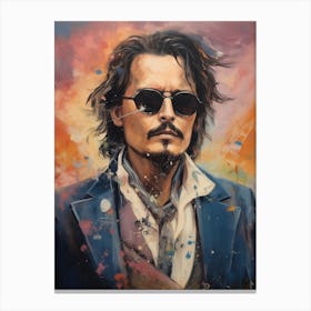 Johnny Depp (3) Canvas Print