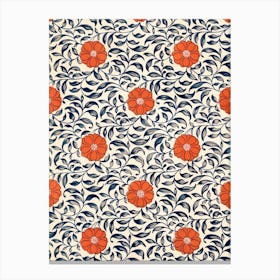 William Morris Floral Canvas Print