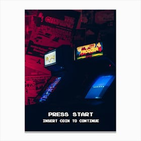 Arcade Canvas Print