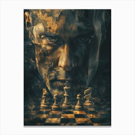 Checkmate Convergence Canvas Print